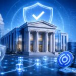米国の連邦監督下で設立されるCircleの信託銀行とUSDCを表現したイメージ