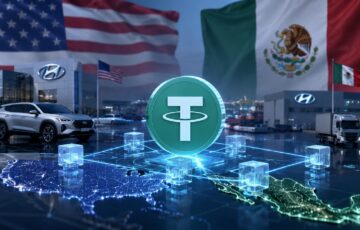 ヒュンダイが米国とメキシコ間の財務決済でUSDTを試験利用するイメージ