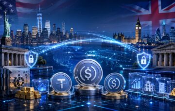 米国と英国によるステーブルコインとトークン化金融の規制連携を表現したイメージ
