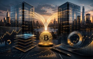 ゴールドマン・サックスによるNEOS買収とビットコイン収益ETF事業の拡大を表現した金融市場のイメージ