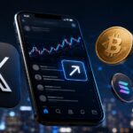 Xの仮想通貨取引ボタン導入計画を表現したイメージ