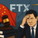 中国の債権者がFTX破産計画に異議を唱える様子を描いたイラスト