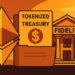 フィデリティがイーサリアム上で立ち上げたトークン化国債ファンドを象徴的に表現したイラスト