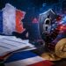 フランスの税務データ漏洩とビットコイン保有者へのサイバー・物理攻撃リスクを表現したイメージ