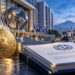 IMFによるエルサルバドル融資とビットコイン政策を表現したイメージ