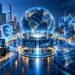 CoinbaseとDeribitの統合による米国機関投資家と世界の仮想通貨デリバティブ市場の接続を表現したイメージ